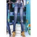 Skinny Jeans - Steel blue denim