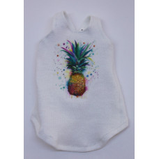 Graphic Tank - Watercolor Pineapple